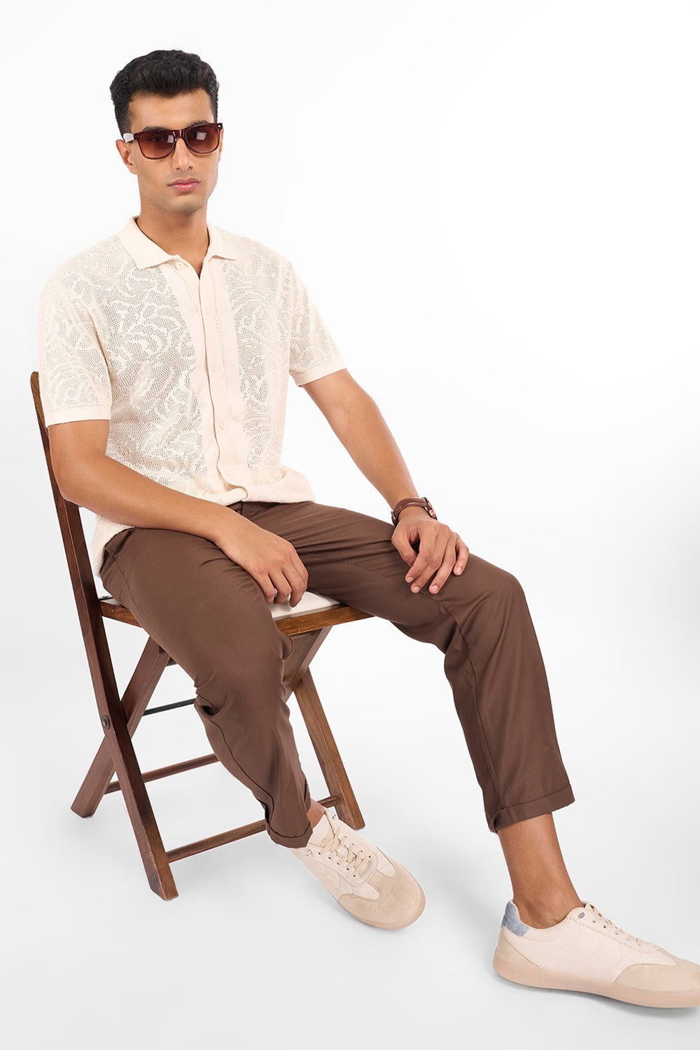 Light color summer shirt