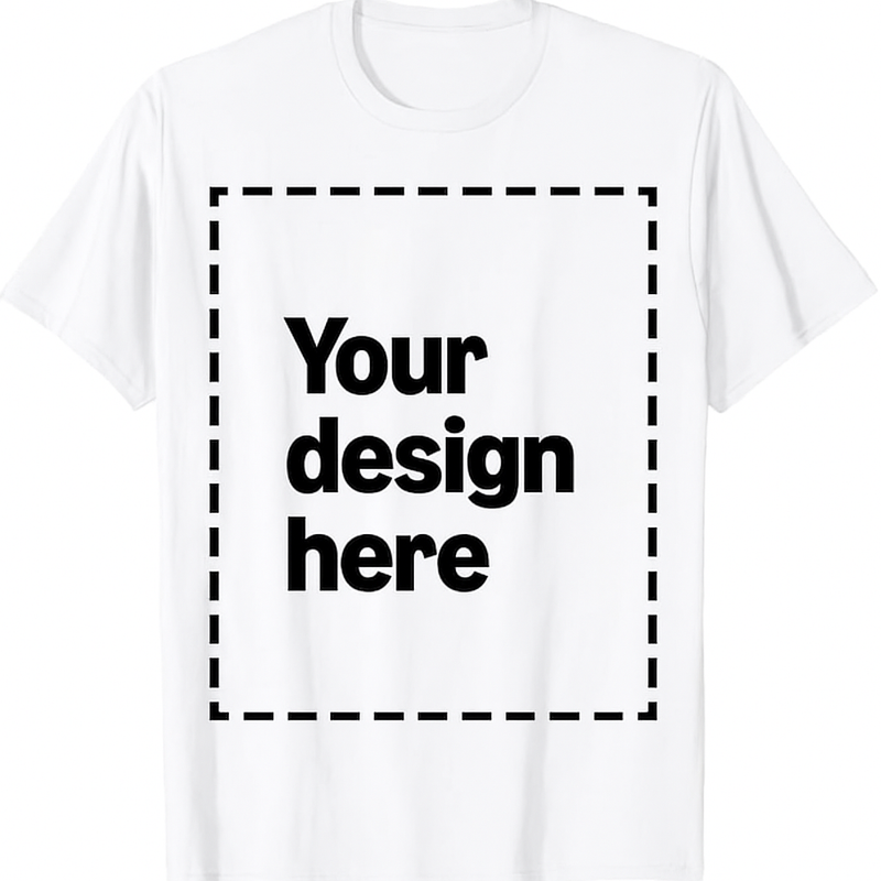 Custom T-Shirt with Your Image for Men, Women and Youth