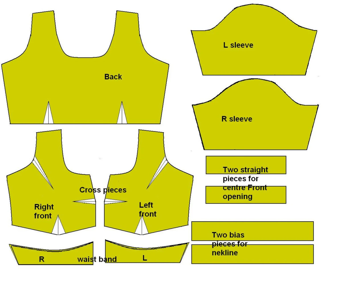 Custom Women's Blouse Stitching