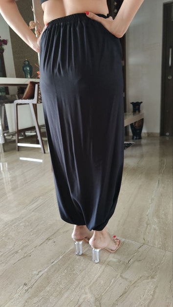 two-piece ethnic fusion outfit