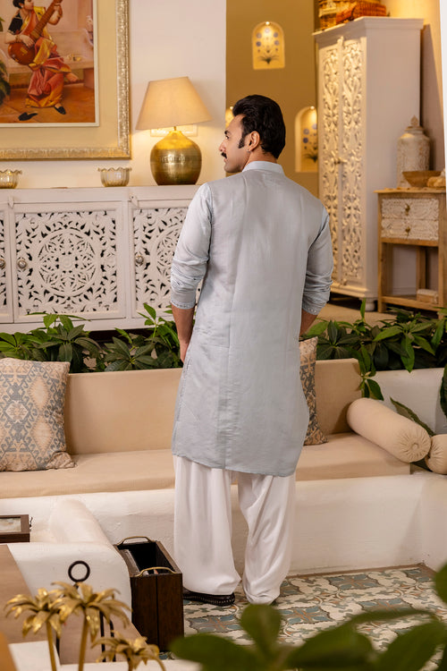 Long sleeve kurta for men