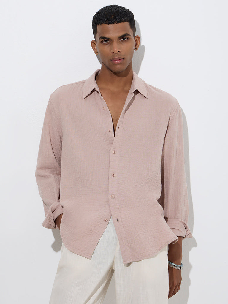 Breathable cotton fabric shirt