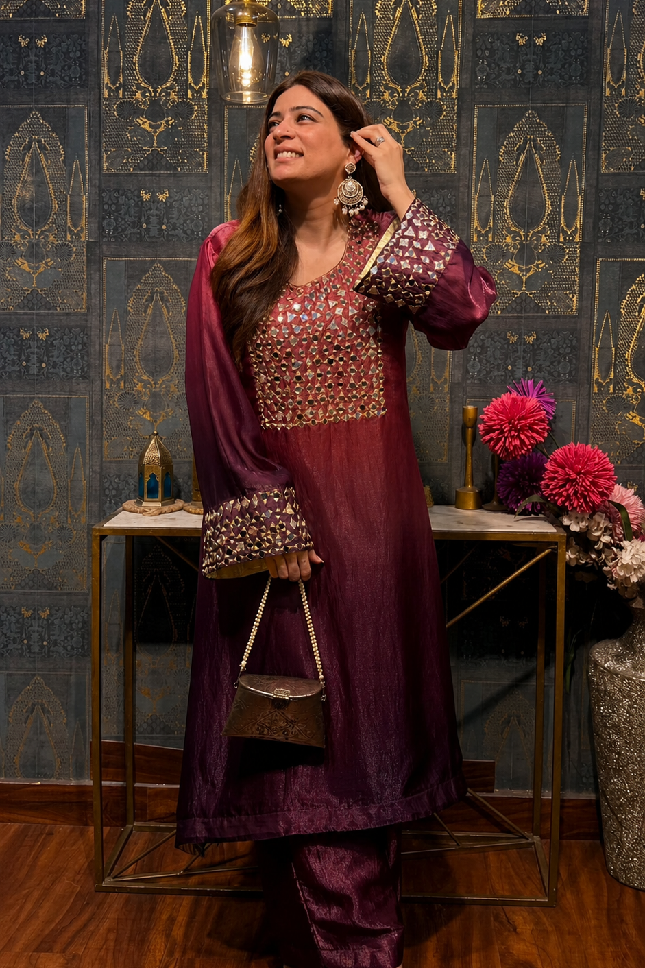 Mohtarma Kaftaani Kurta Set