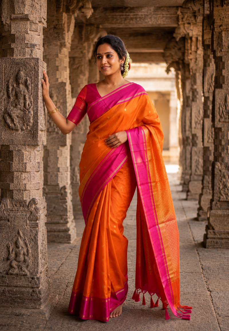 Kanimozhi Soft Silk Saree