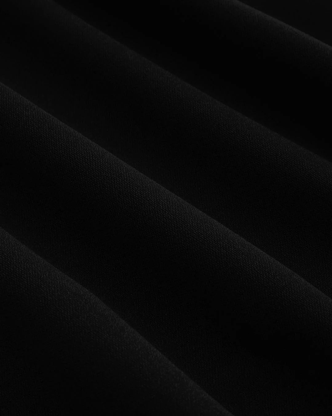 Casual black short dress