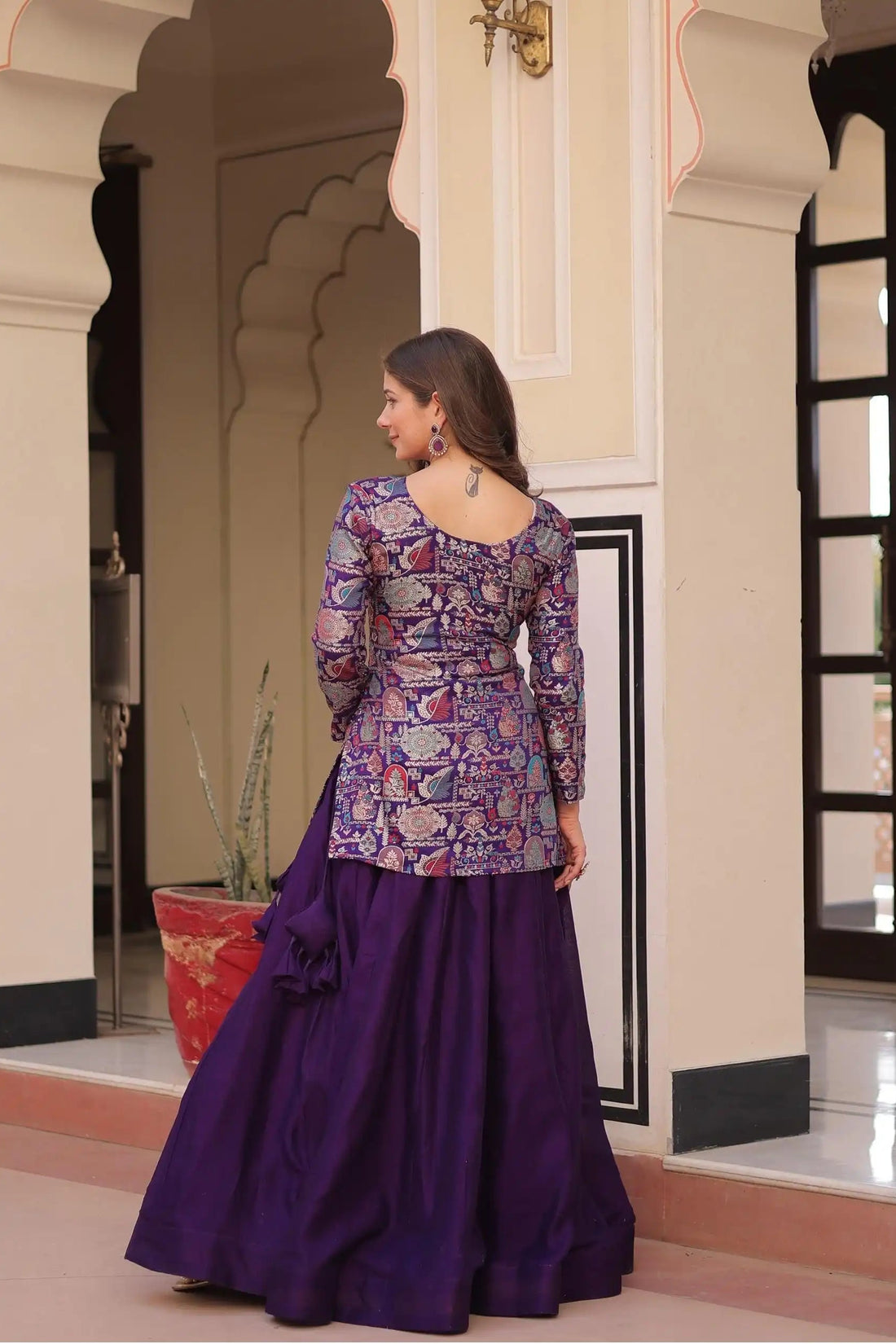 Pure Shimmer Embroidered Fancy Lehenga Choli