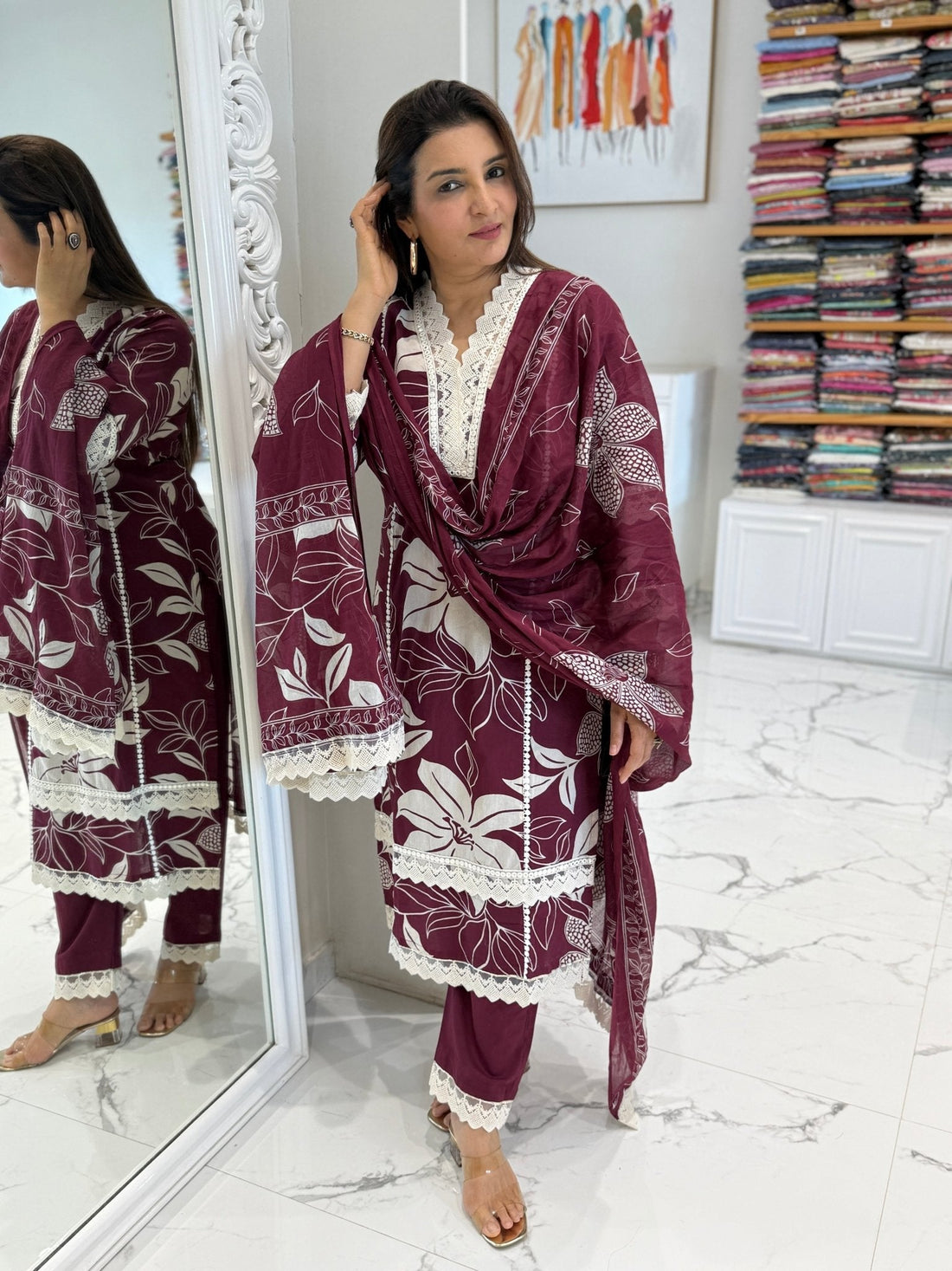 Lightweight cotton dress