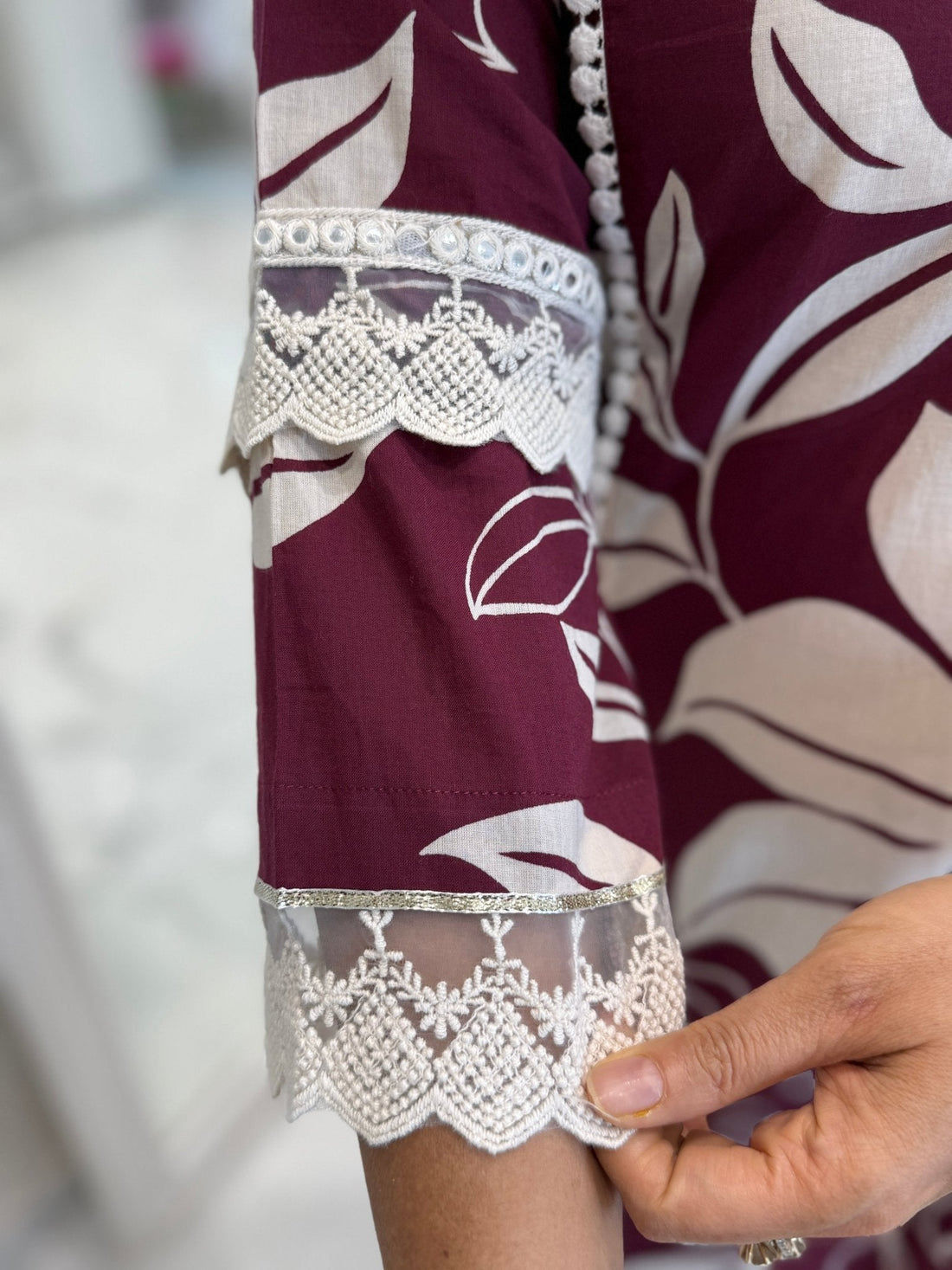 Cotton kurta with dupatta