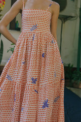 relaxed fit long dress