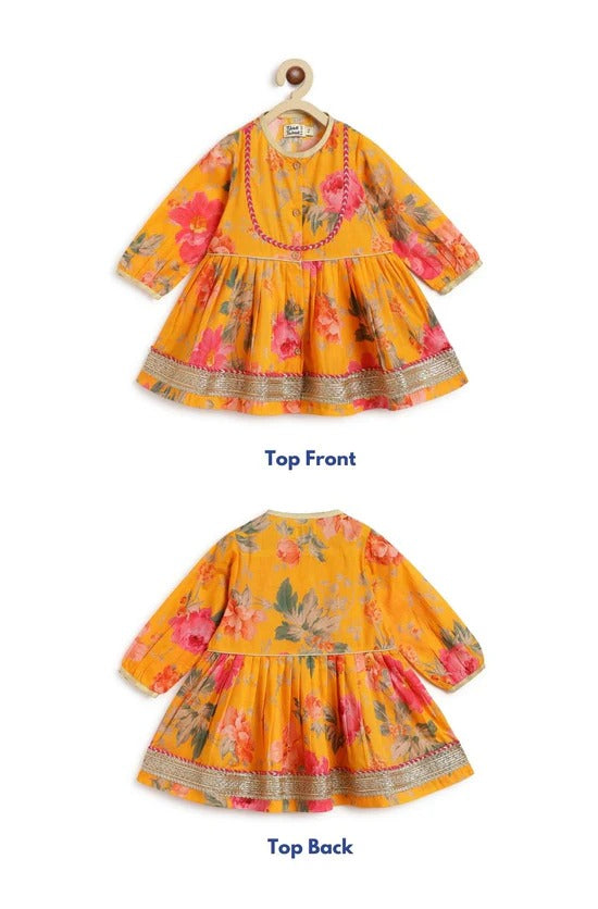 Kids Angrakha kurta set