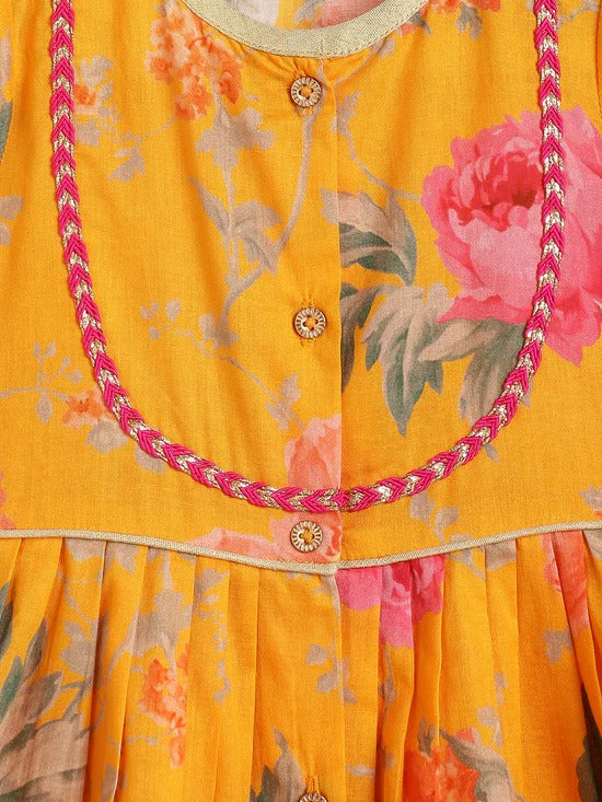 Angrakha kurti with salwar