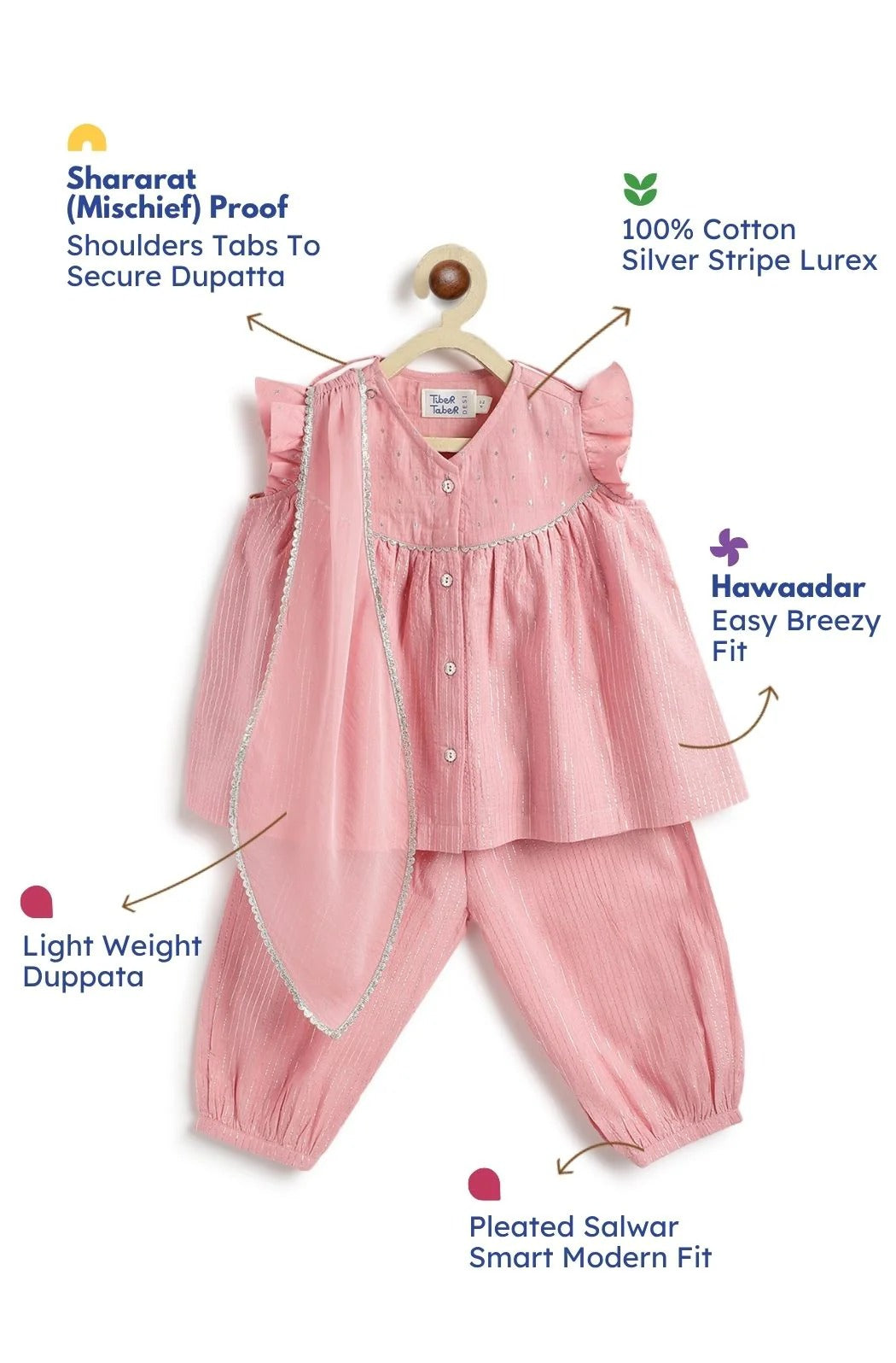 Girls salwar suit set