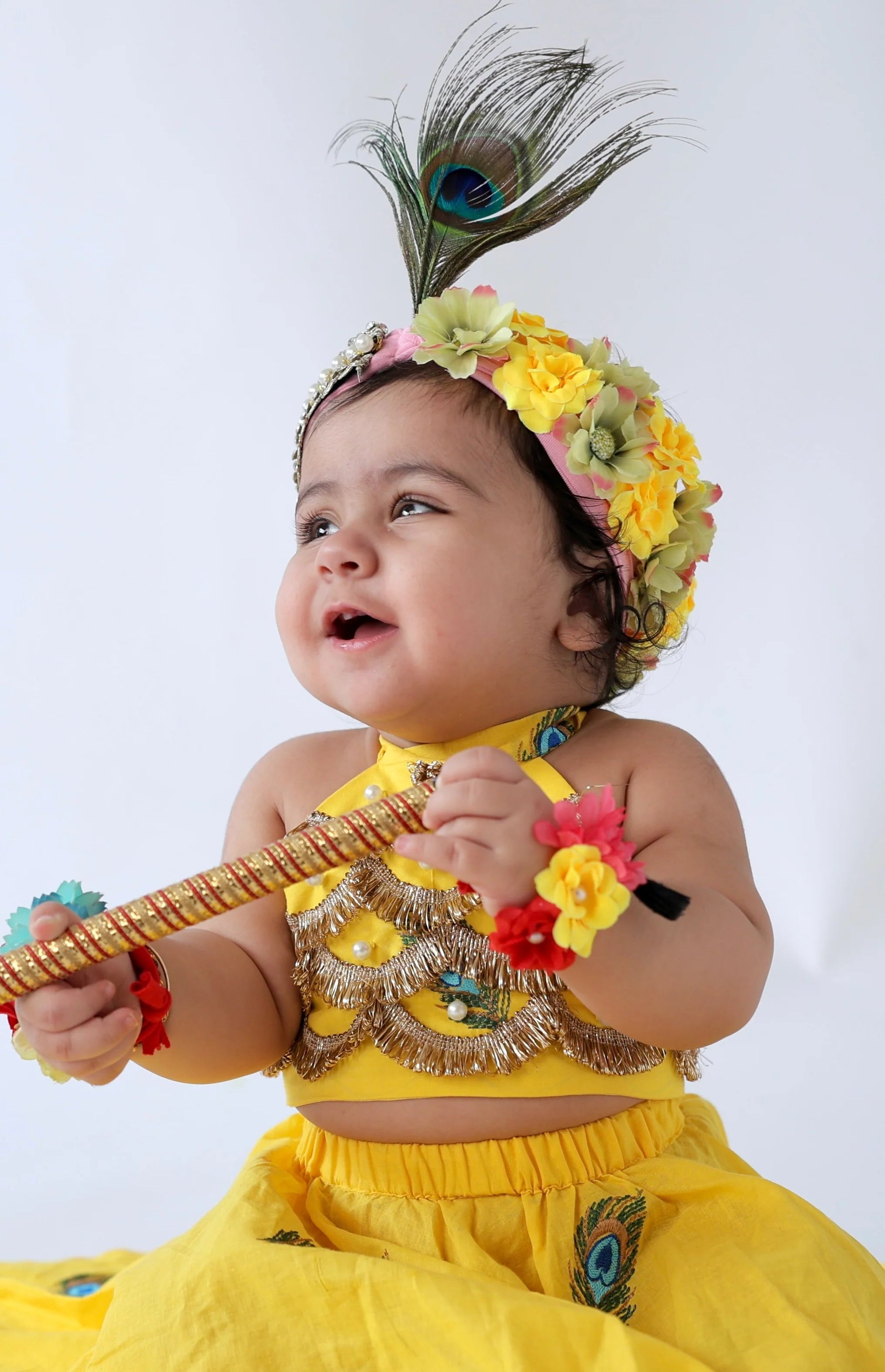 Krishna mukut hairband