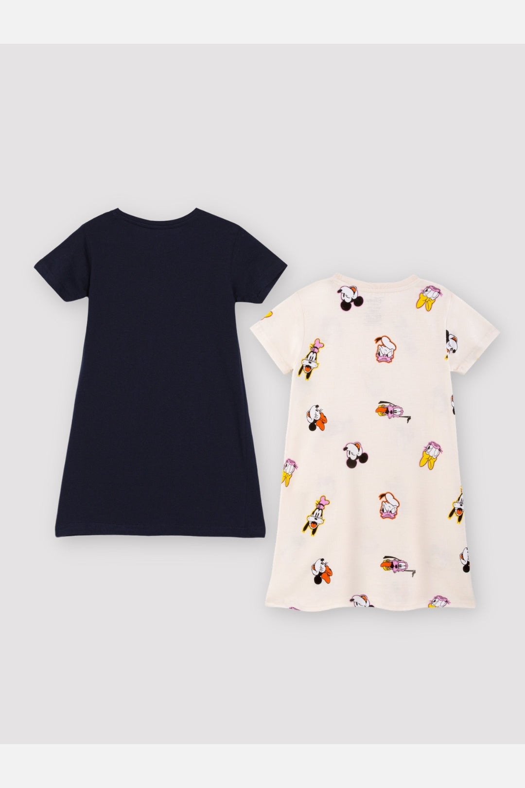 Girls Mickey & Minnie Lavender/Black Dress Pack (2 Pcs)