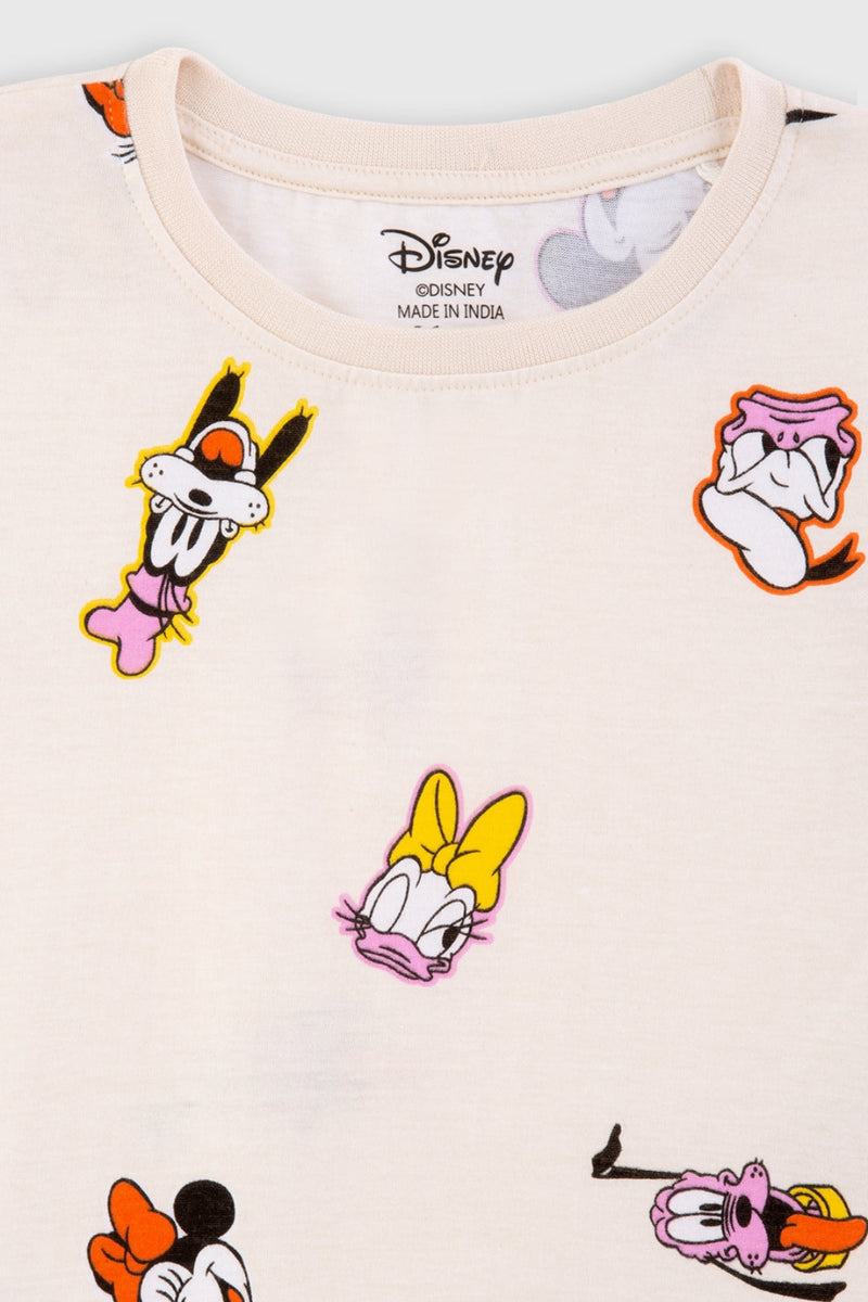 Girls Mickey & Minnie Lavender/Black Dress Pack (2 Pcs)