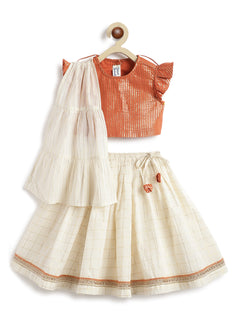 Girls festive lehenga set