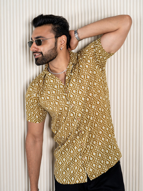 Traditional Jaipuri pattern shirt