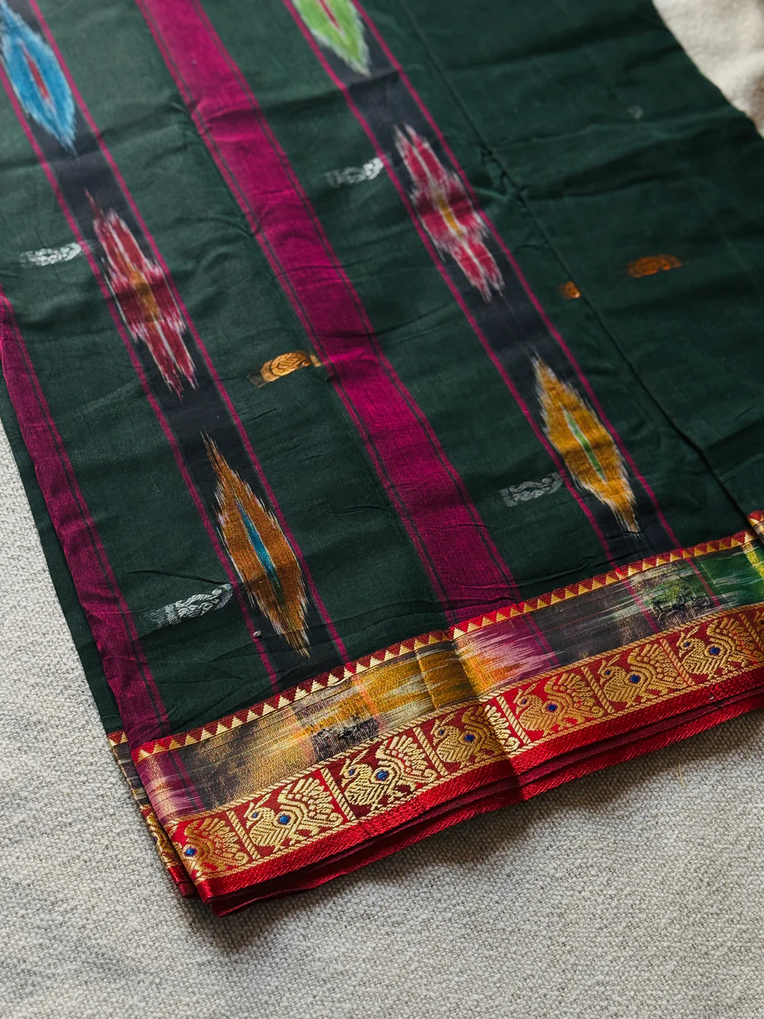 Rajsa Shahi Morpankh Cotton Saree