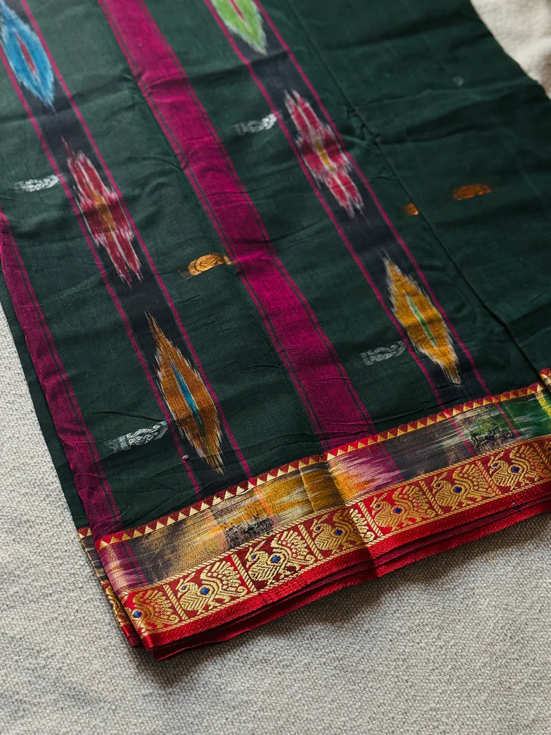 Rajsa Shahi Morpankh Cotton Saree