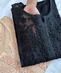 chikankari handwork
