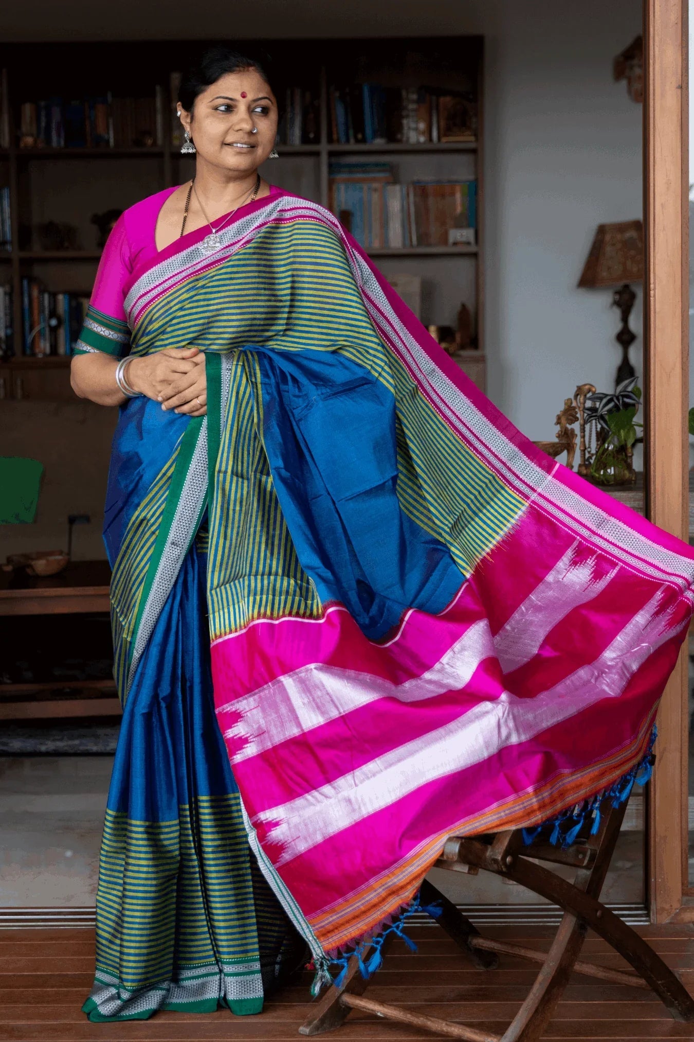 Silk cotton Ilkal saree