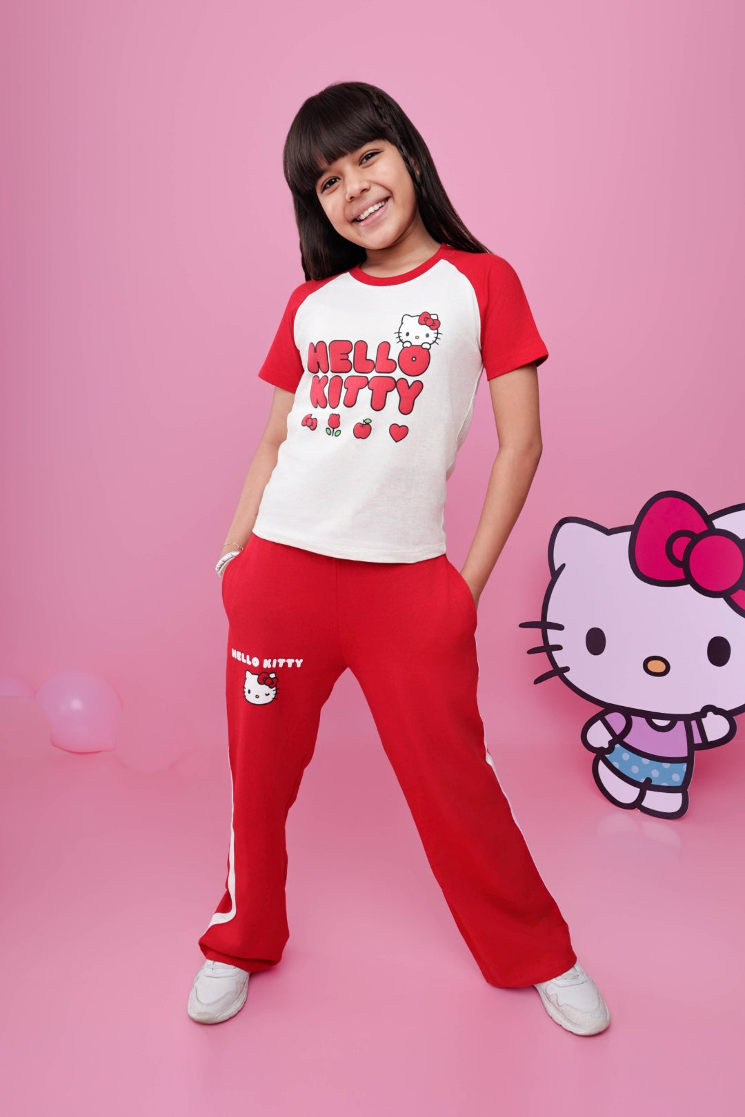 French terry kids pant set