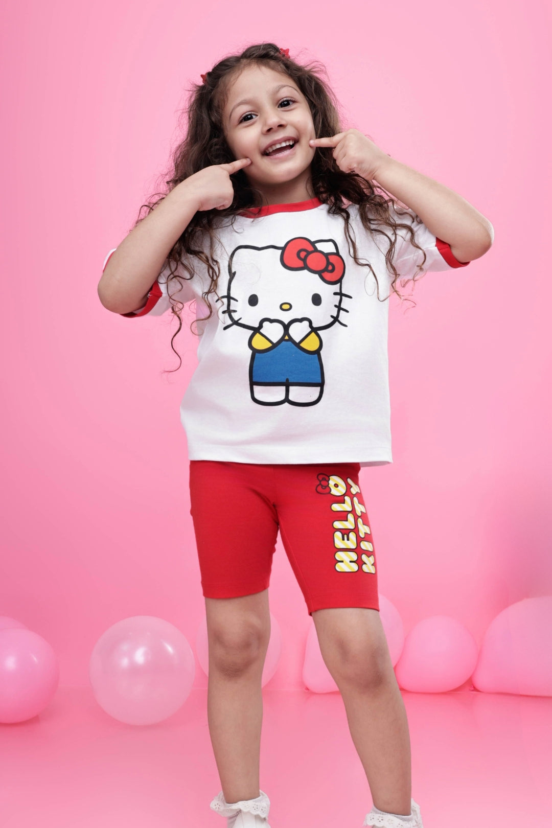 Hello Kitty Kids Cycling Shorts Set