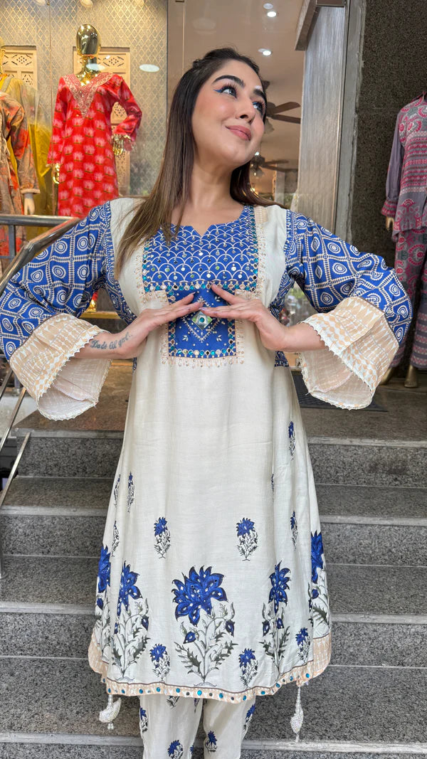 women's muslin co-ord set