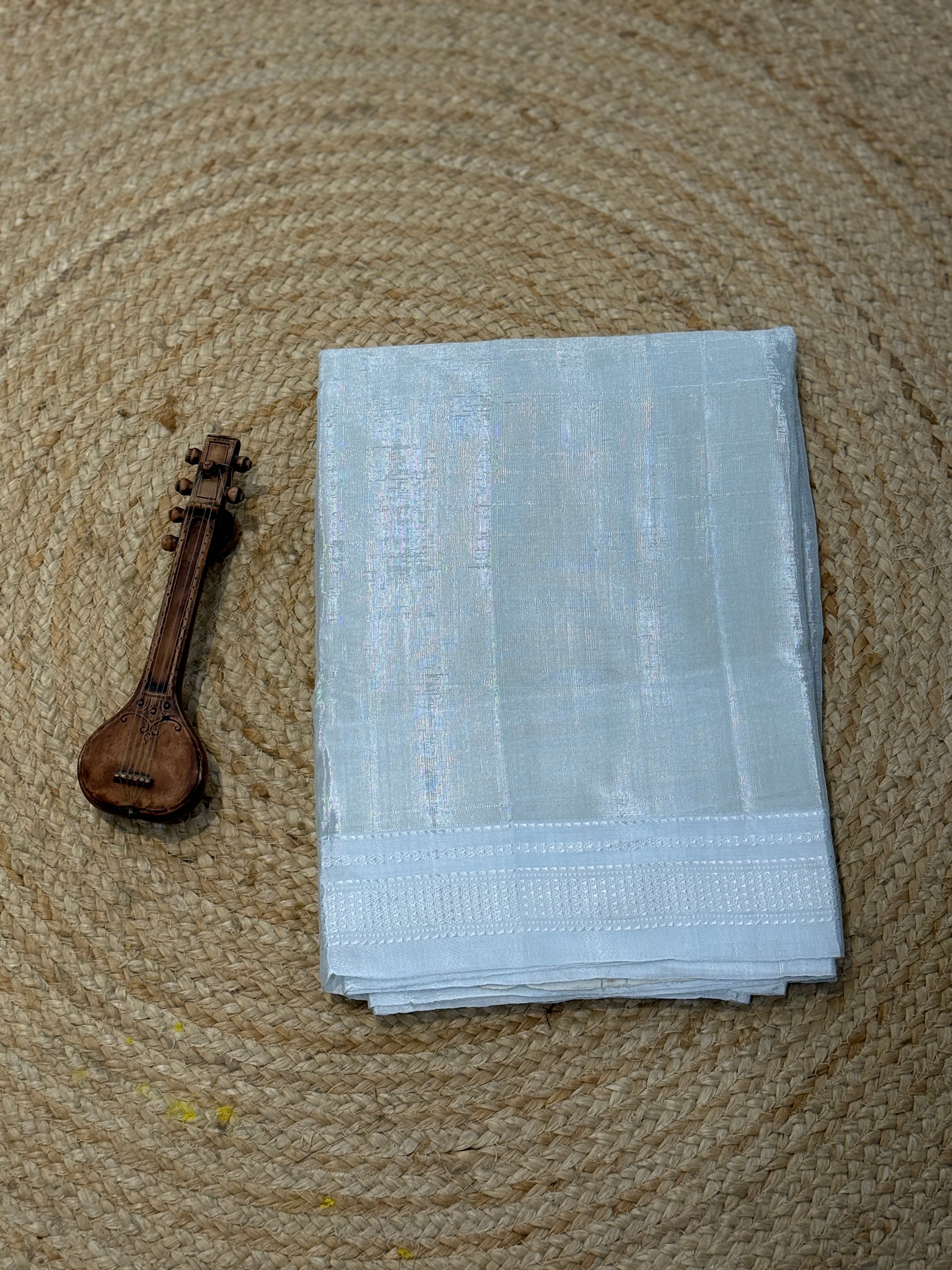 Viscous Ilkal Saree with Silk Pallu – Chikki Paras Border