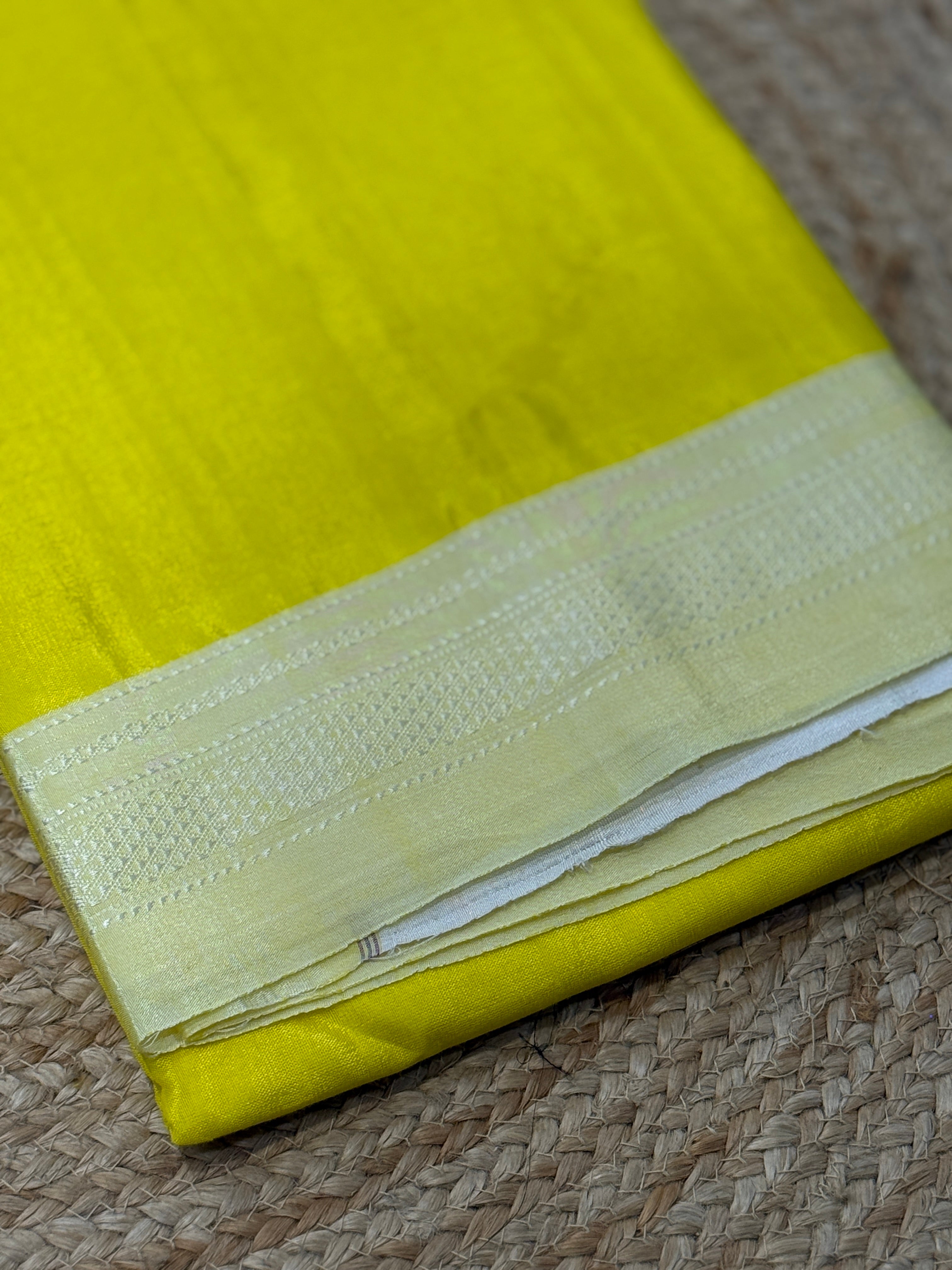 Viscous Ilkal Saree with Silk Pallu – Chikki Paras Border