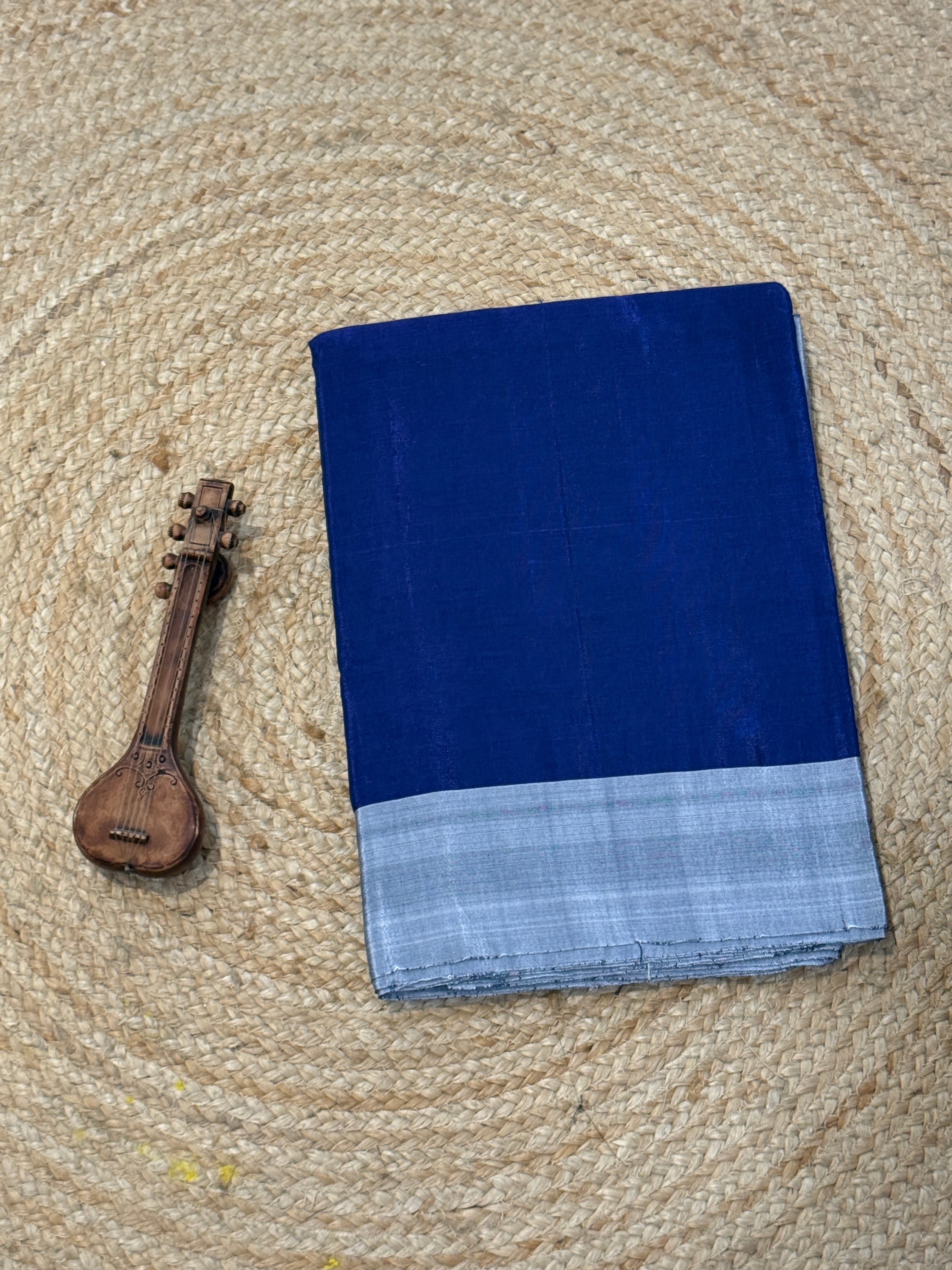 Viscous Ilkal Saree with Silk Pallu – Chikki Paras Border