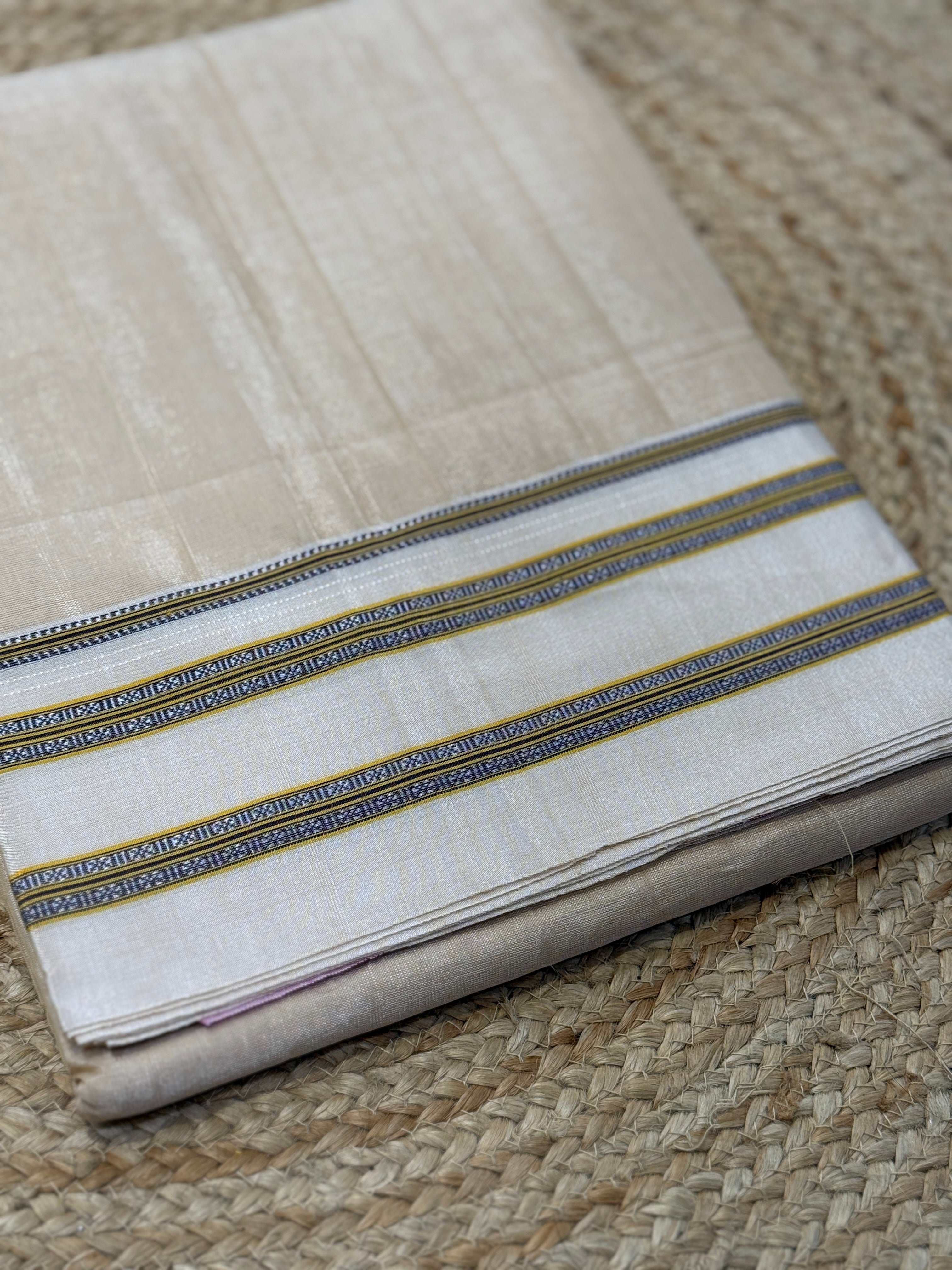 Handloom viscose silk saree