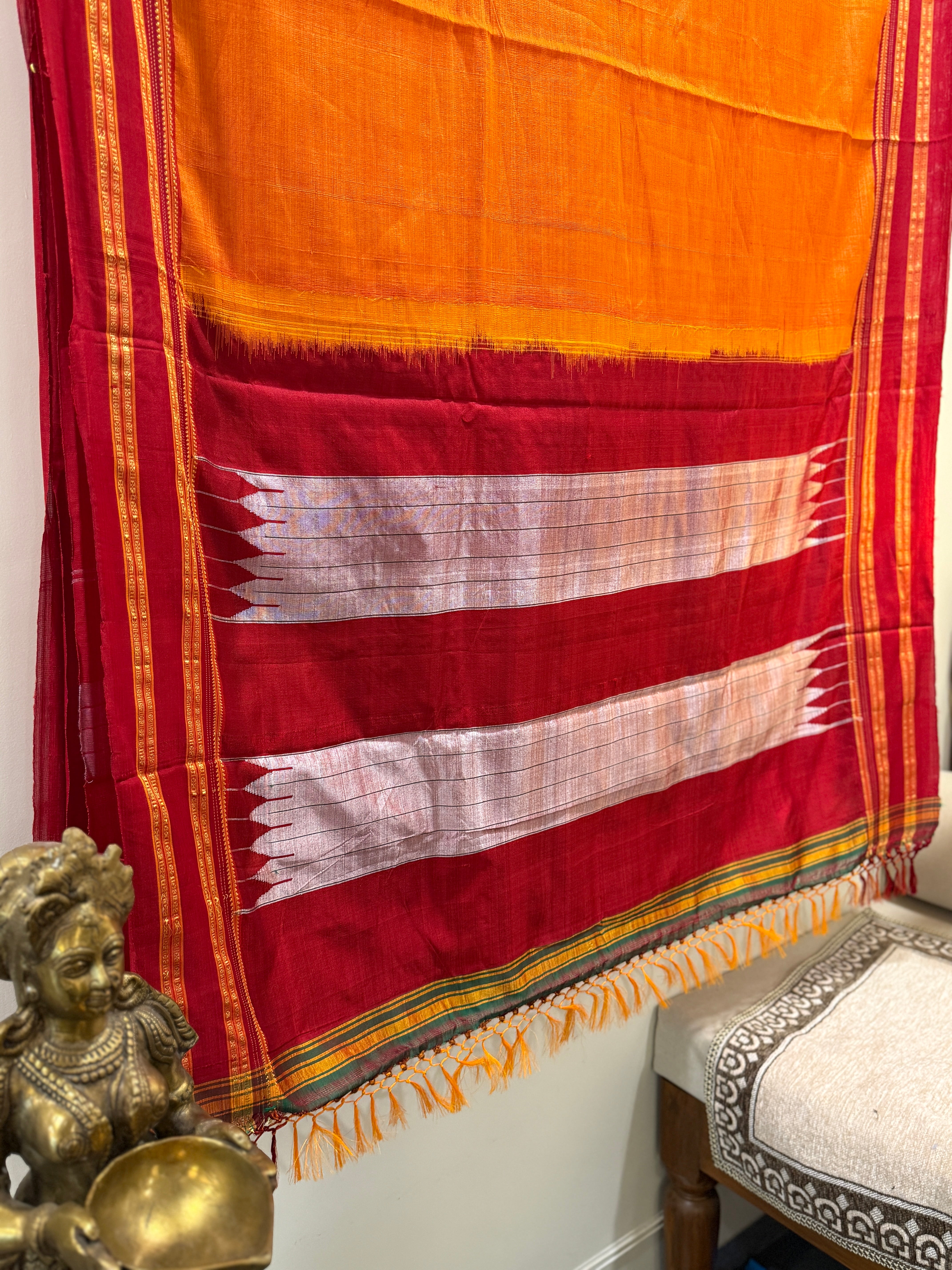 Handwoven Ilkal saree