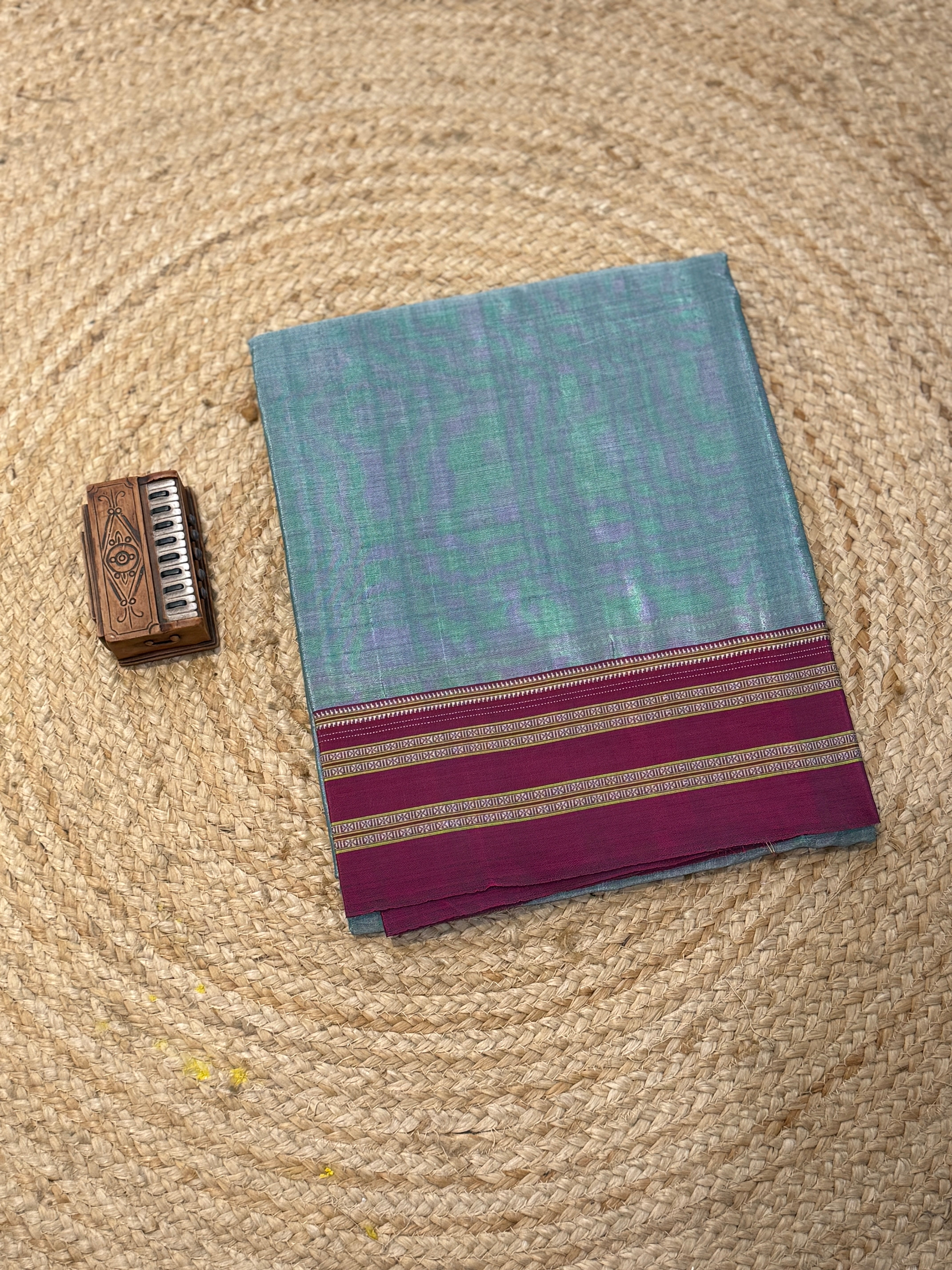 Handloom viscose silk saree
