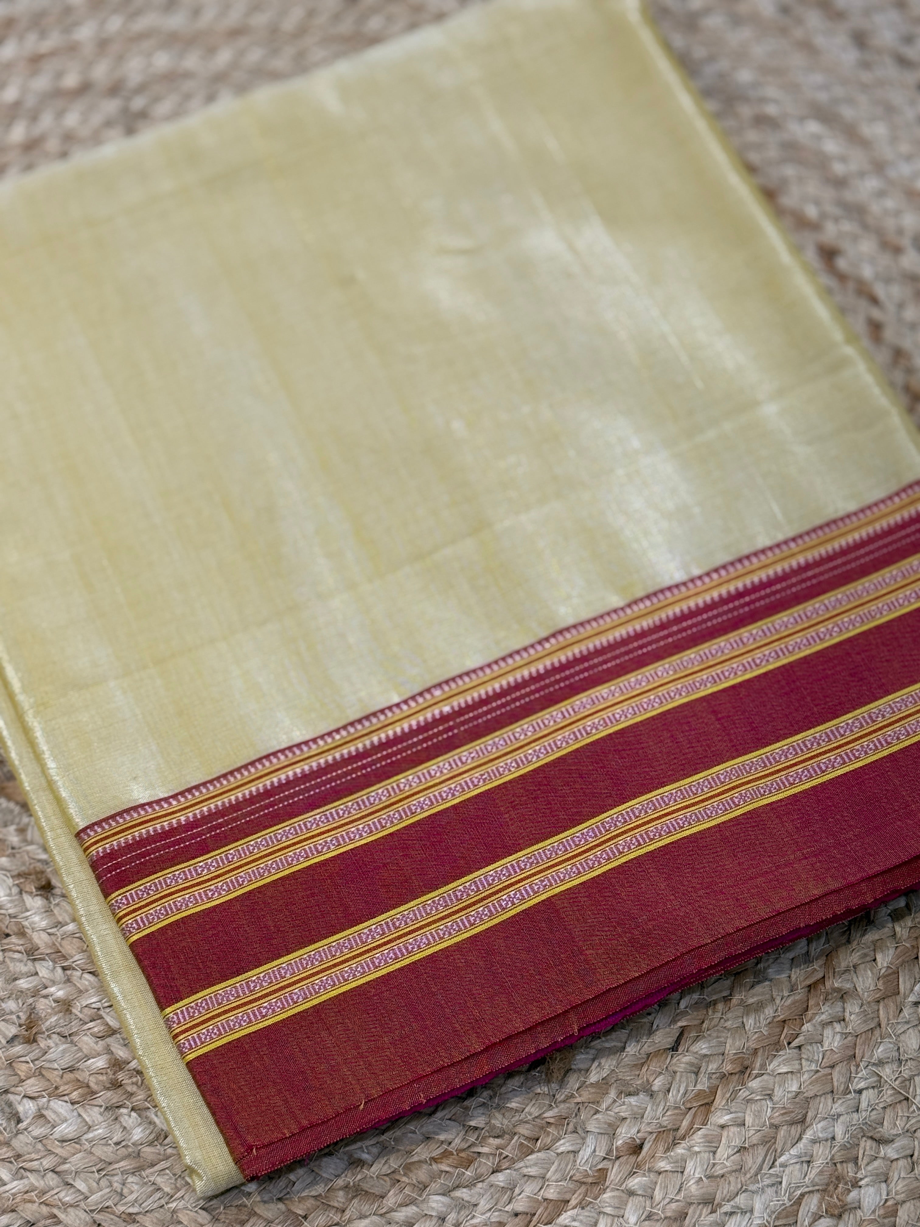 Ilkal saree viscose body