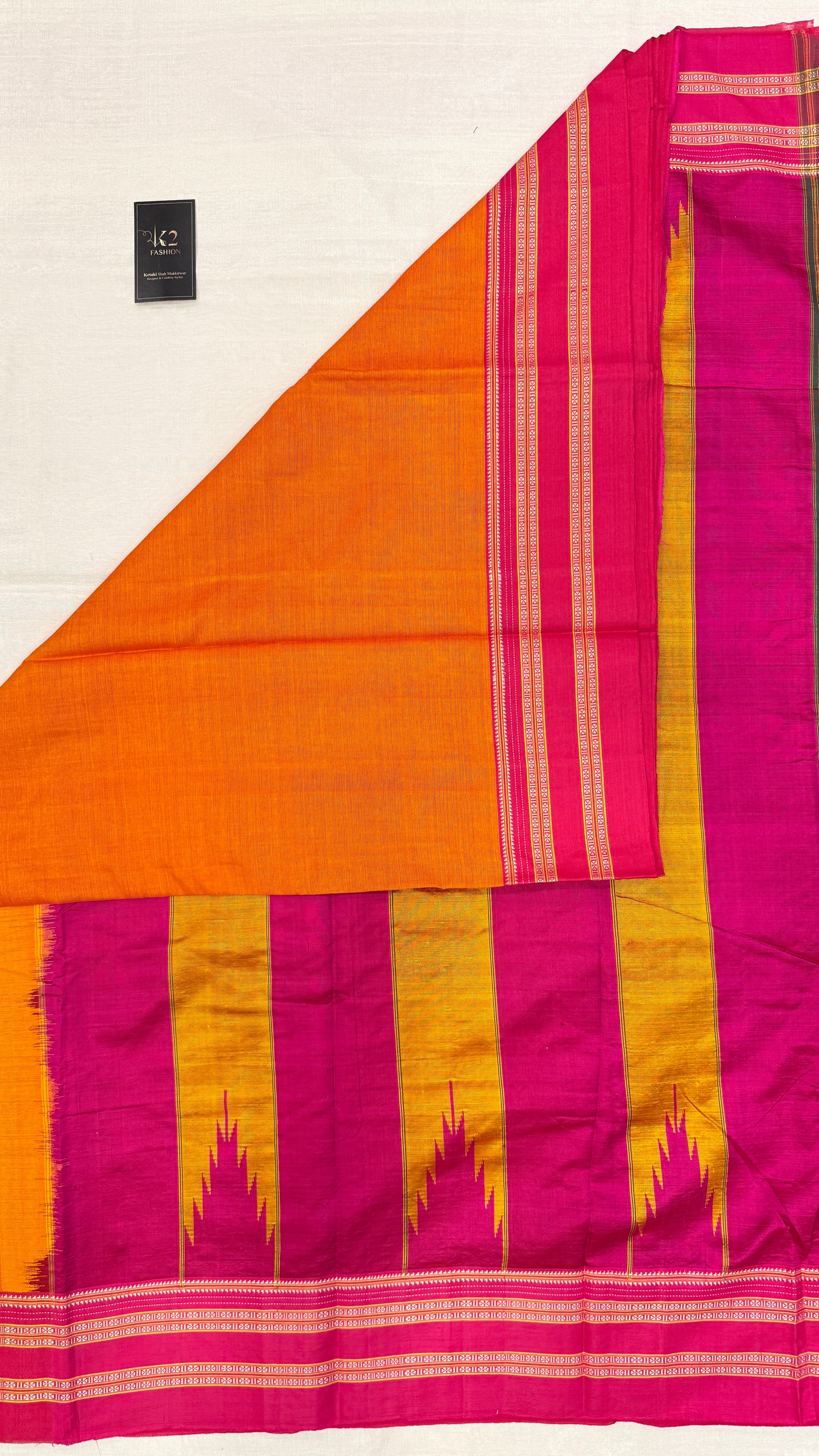 Handloom viscose silk saree