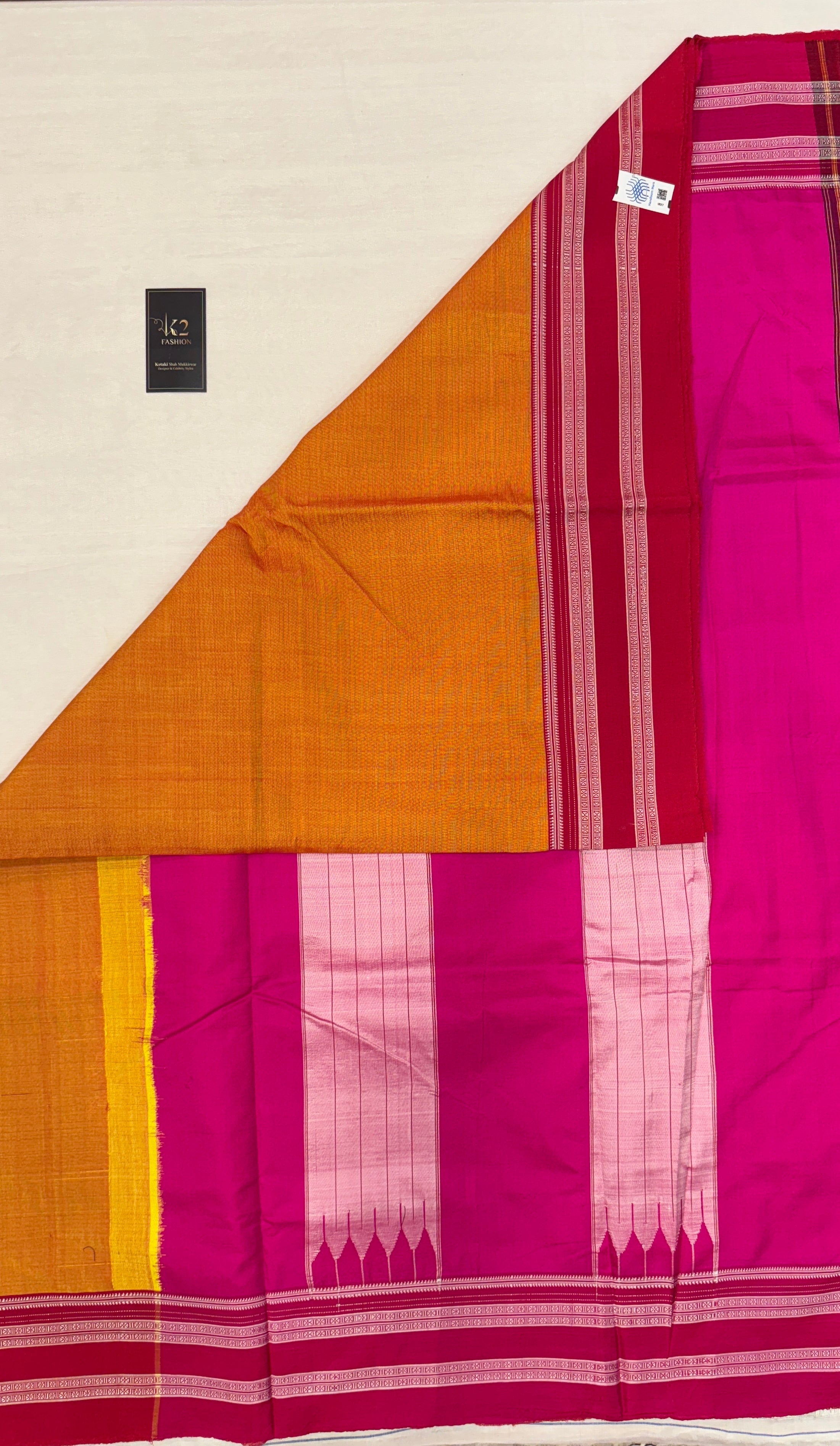 Ilkal saree viscose body