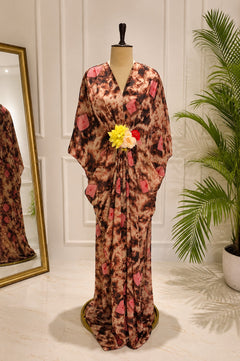 Earth & Rose Designer Georgette Kaftan