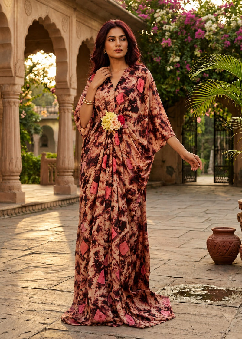 Earth & Rose Designer Georgette Kaftan