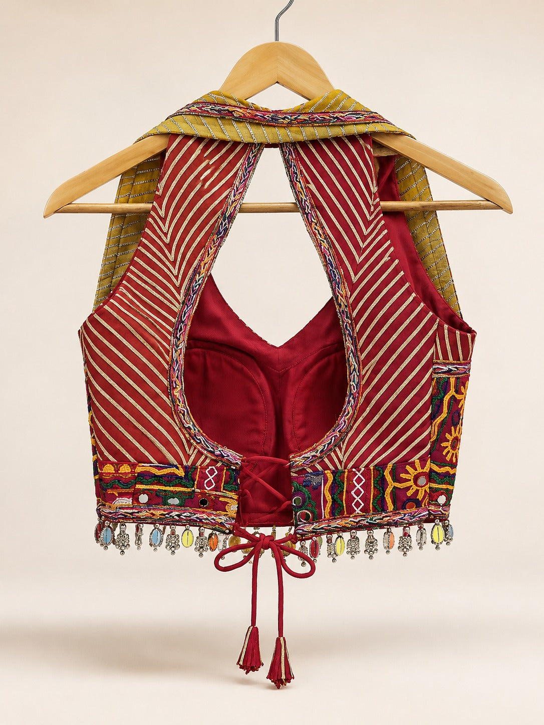 Mehr Navratri Embroidered Blouse only