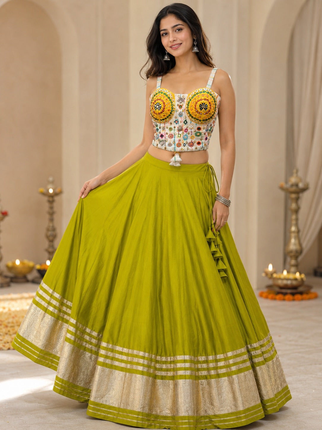 Zariya Loom Corset Blouse