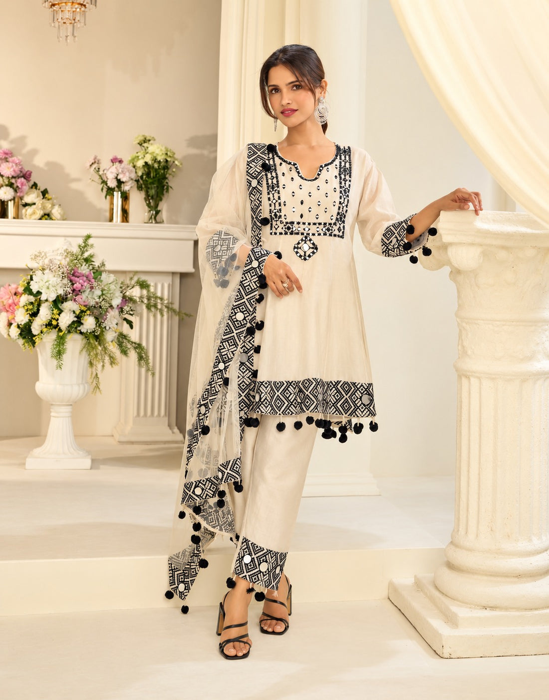 Kaali Rangrez Anarkali Set