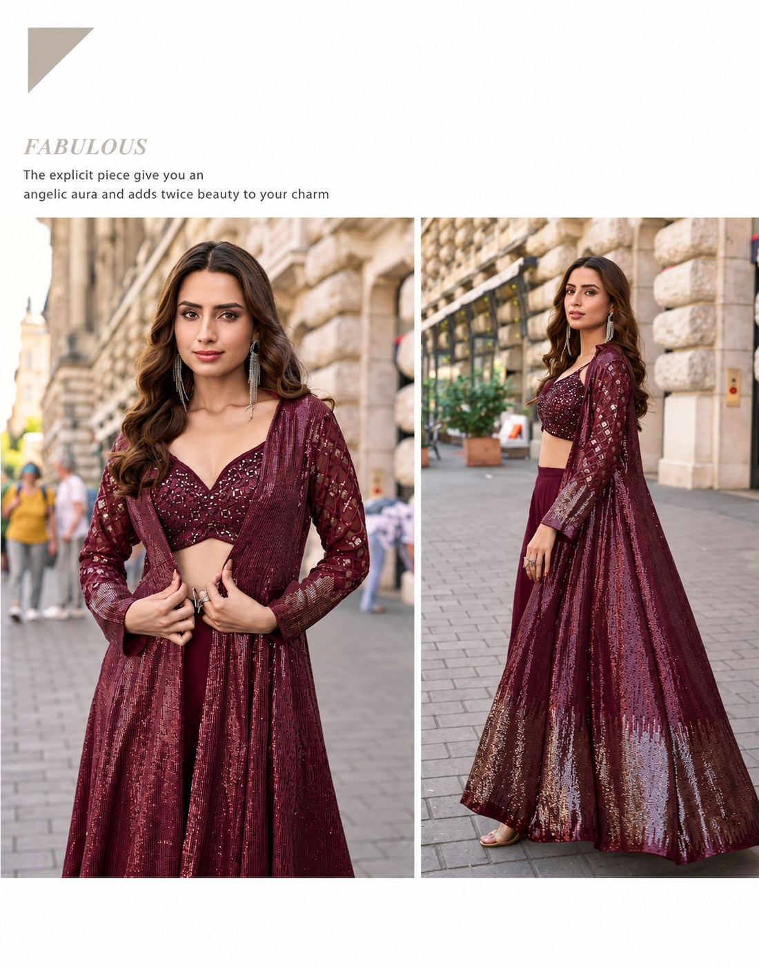 Riwaayat-e-Neel Georgette Set