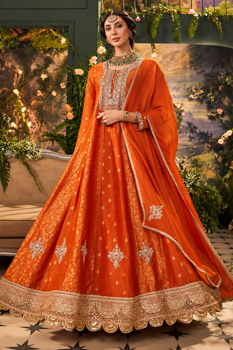Rang-e-Ziya Jacquard Anarkali