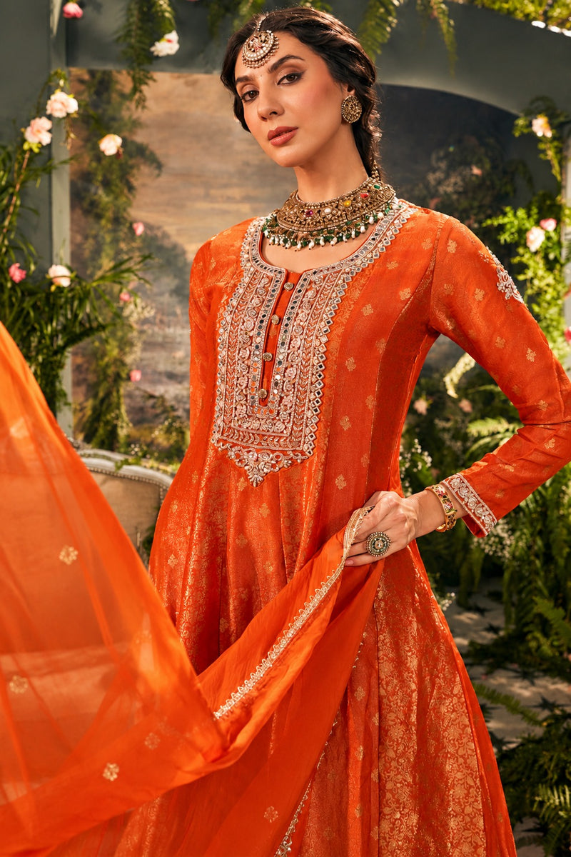 Rang-e-Ziya Jacquard Anarkali
