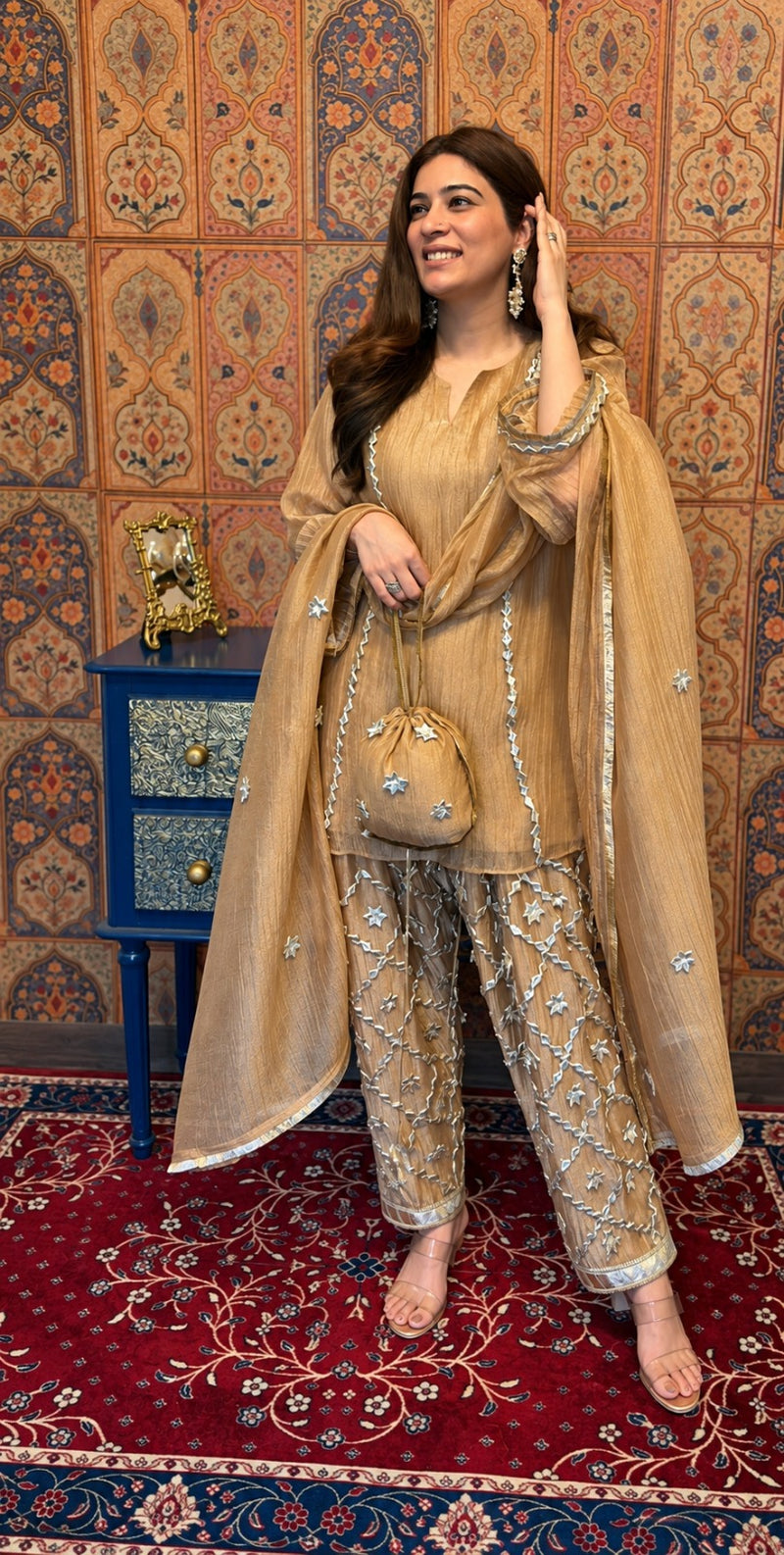 Meherbaan Noor Embroidered Set