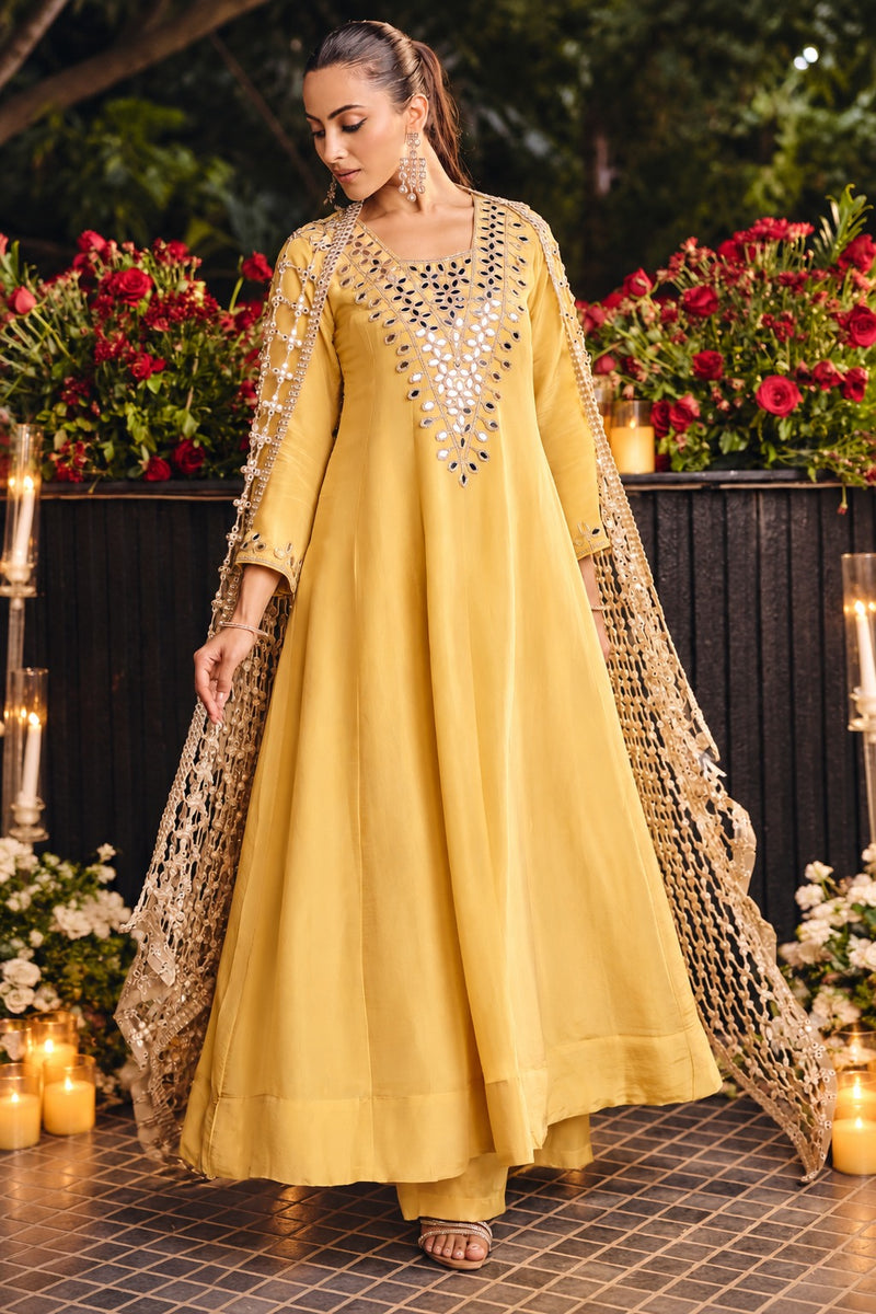 Kanchan Riwaayat Embroidered Anarkali