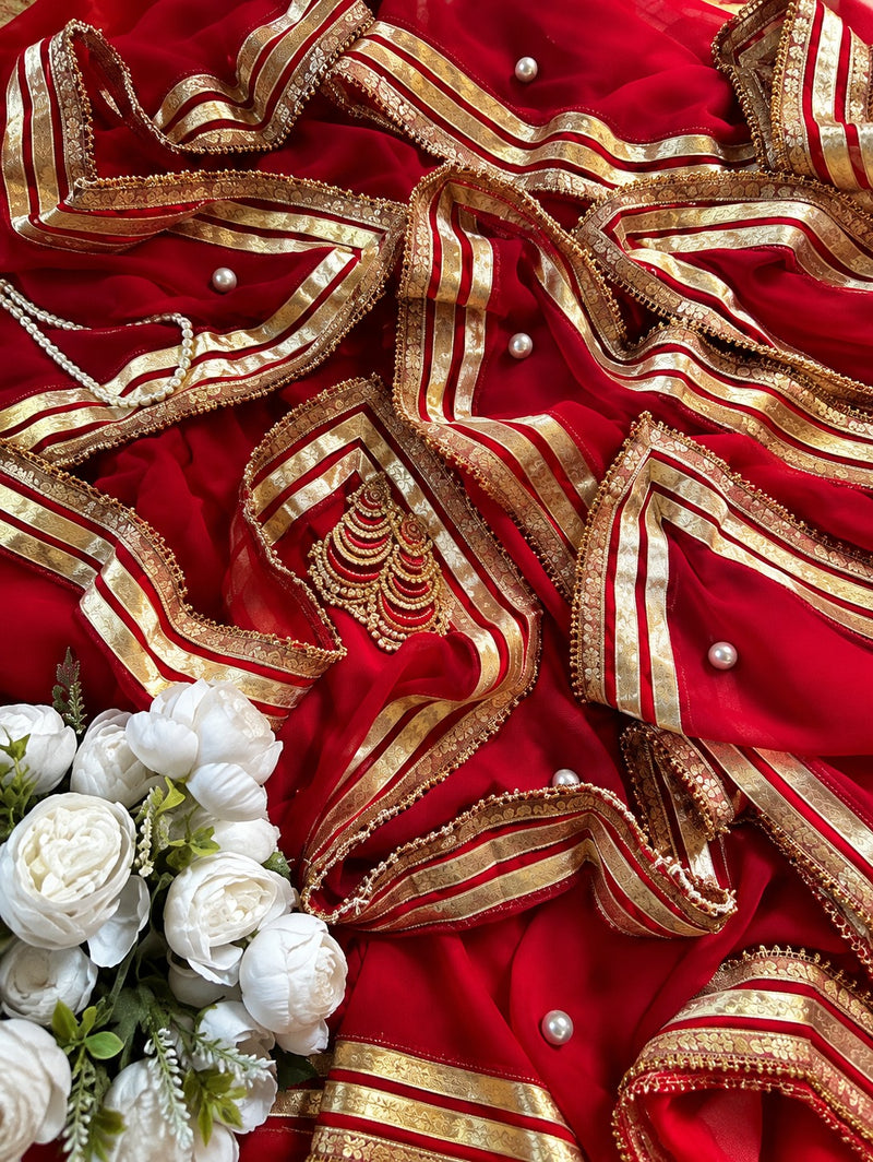 Rang Mahal Ruby Elegance Saree