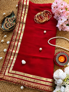 Rang Mahal Ruby Elegance Saree