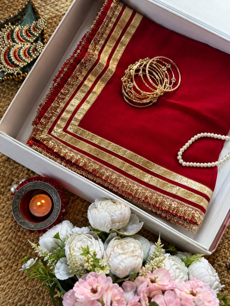Rang Mahal Ruby Elegance Saree